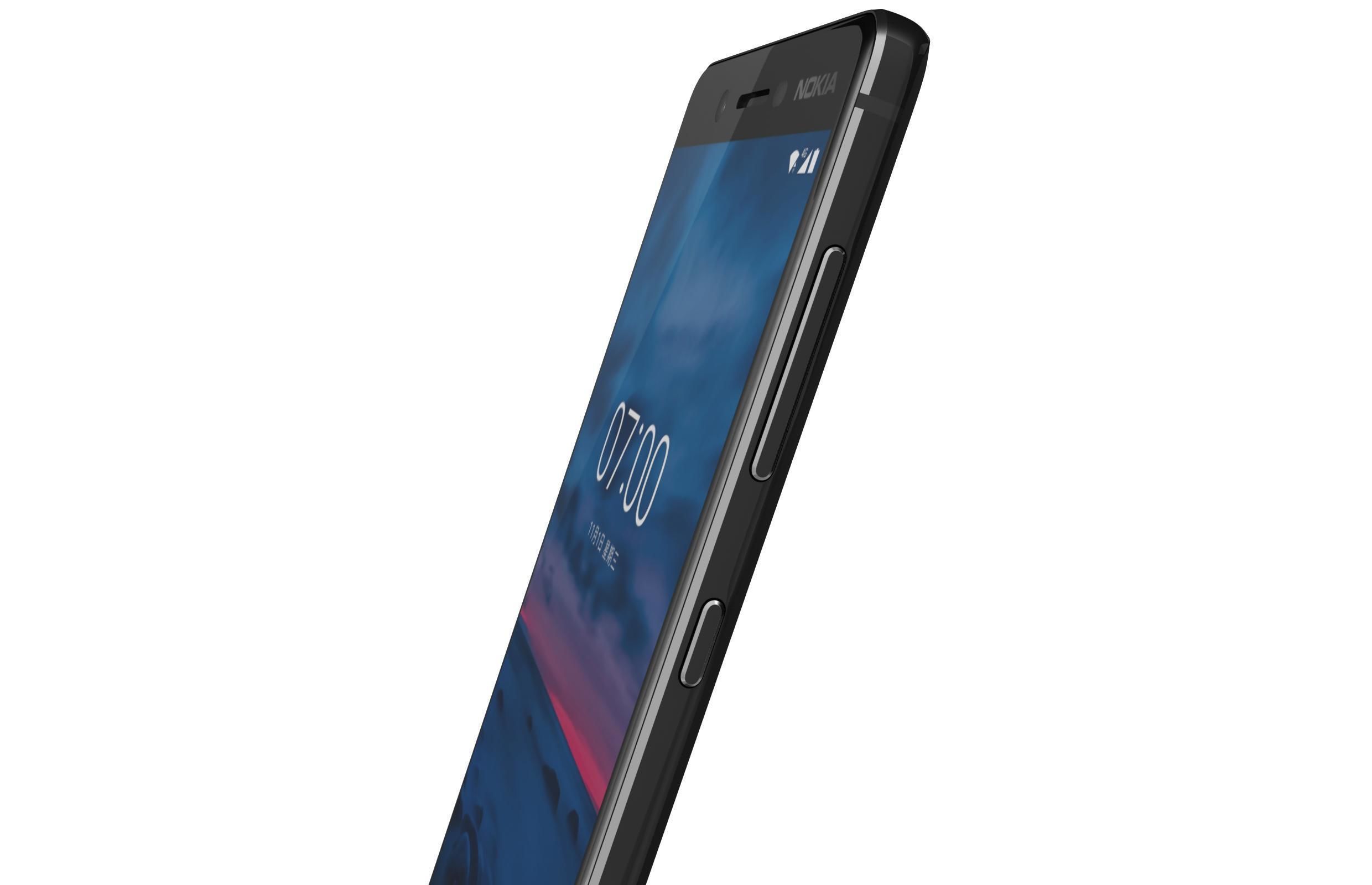 Nokia 7 Black And White 3D model_19