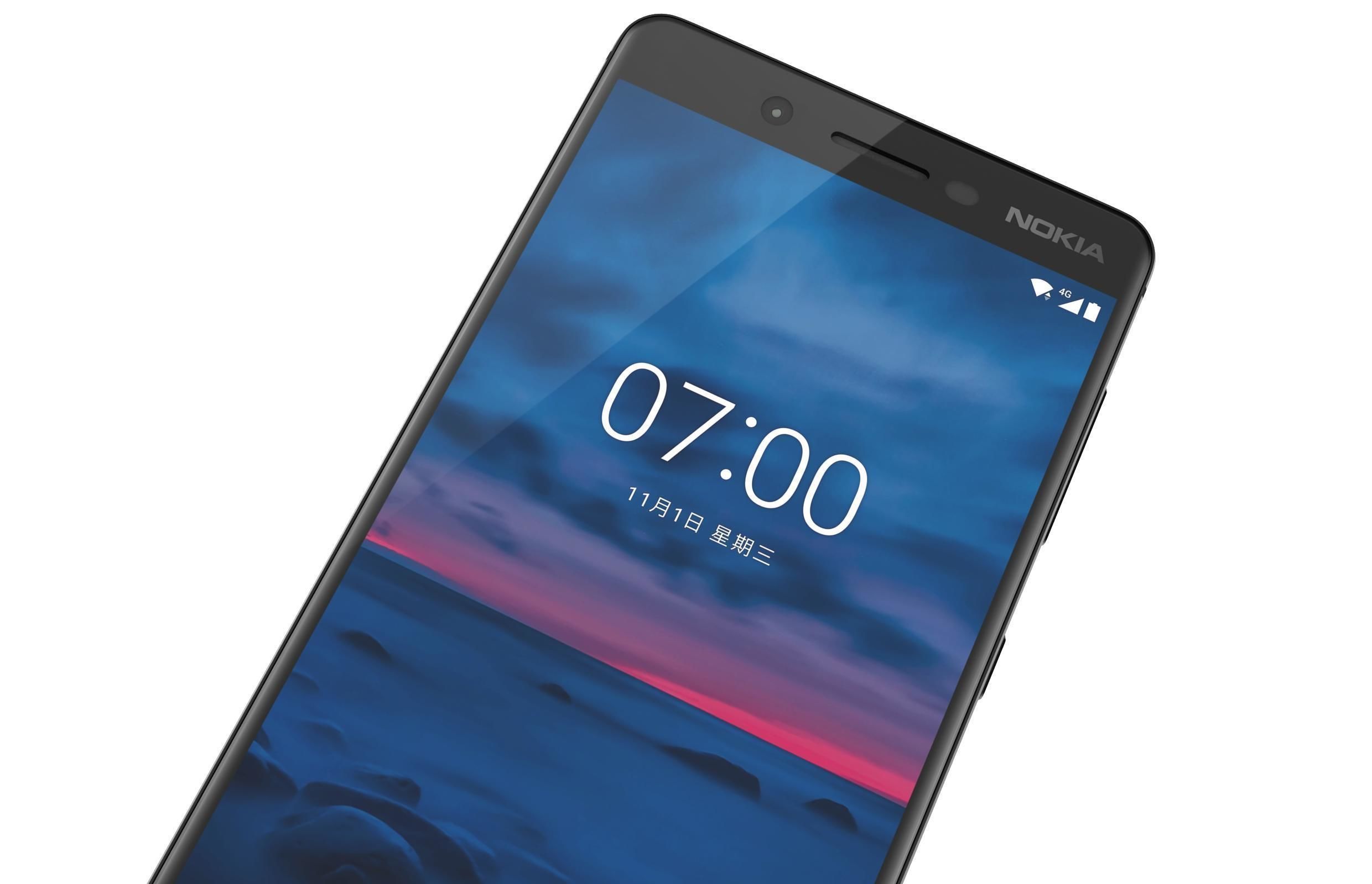 Nokia 7 Black And White 3D model_11