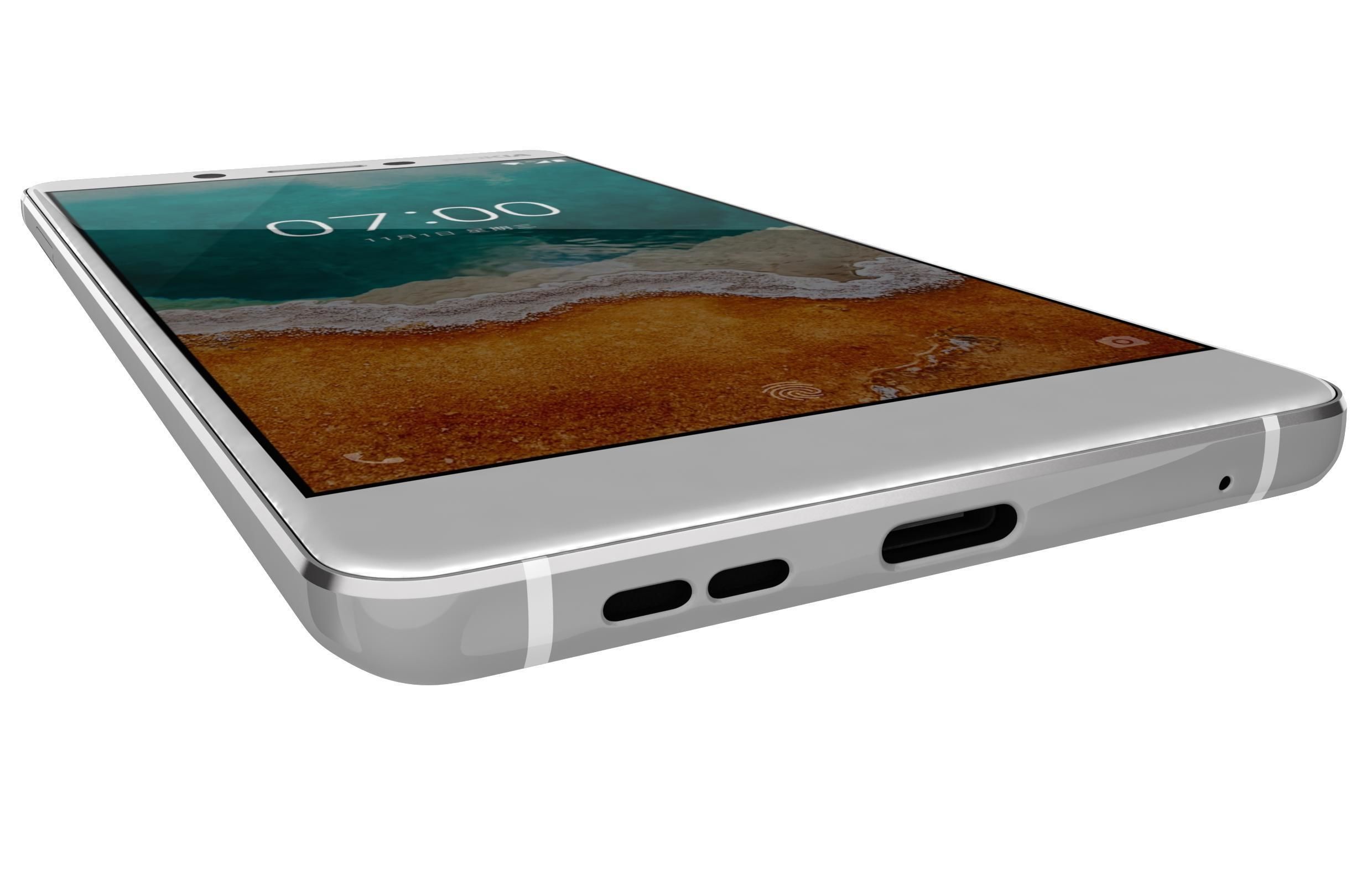 Nokia 7 Black And White 3D model_14