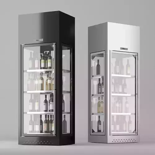 Enofrigo Slim Wine Cooler Display Cabinet with Bottles