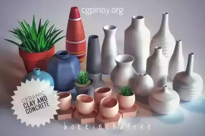 Vases ceramic and pots
