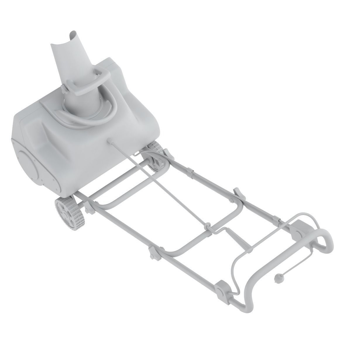 Electric Snow Blower 3D model_17