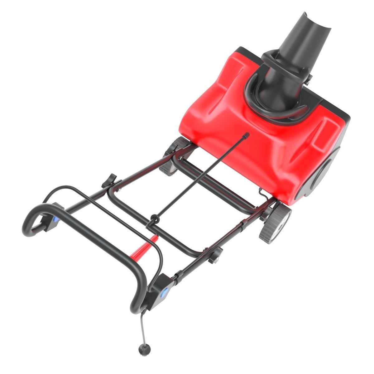 Electric Snow Blower 3D model_8