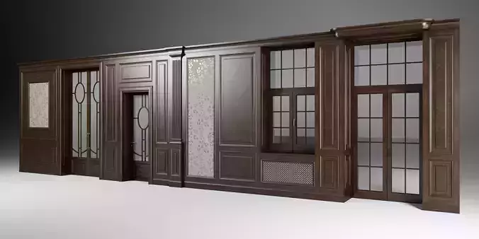 Boaserie M1 - wall cladding