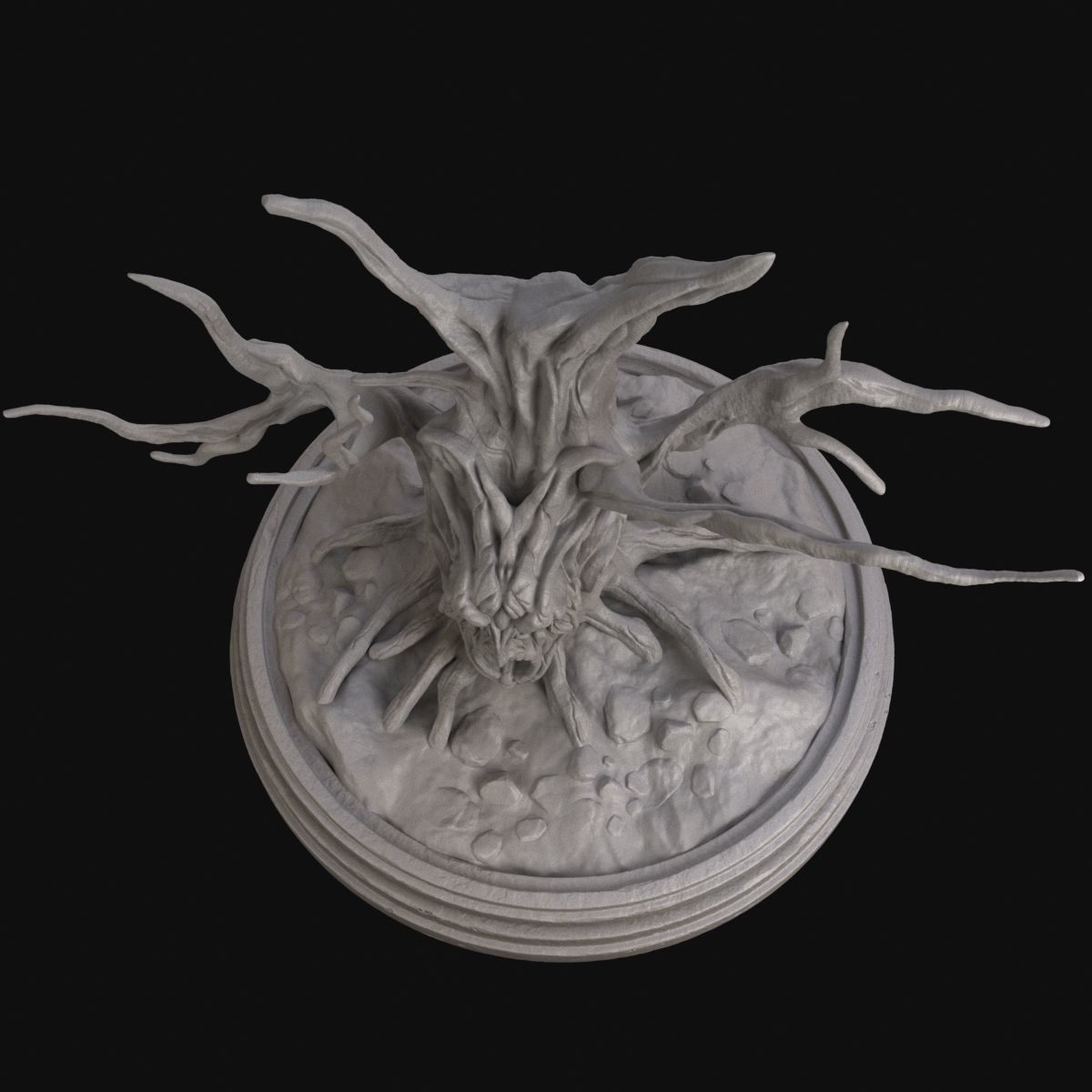 Fantasy tree 3D model_6