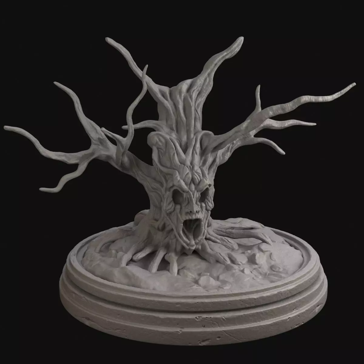 Fantasy tree 3D model_0