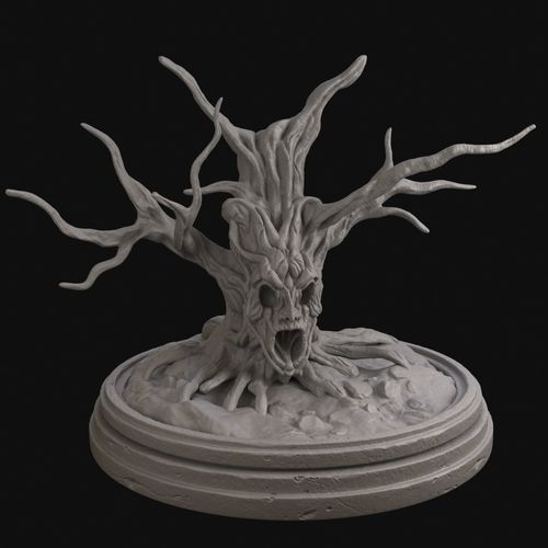 Fantasy tree 3D model