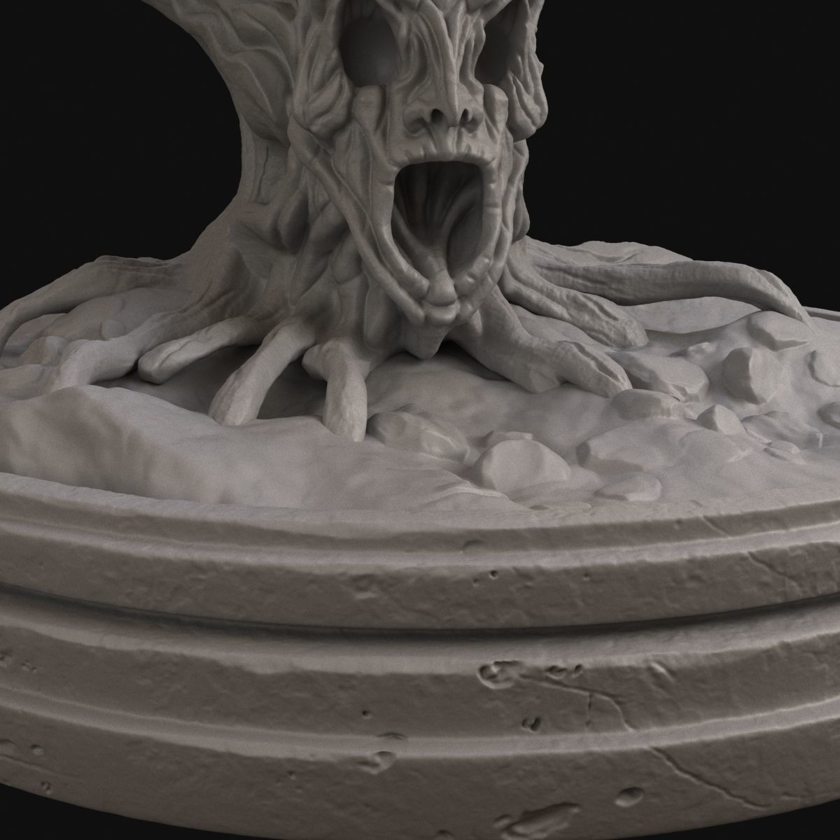 Fantasy tree 3D model_7