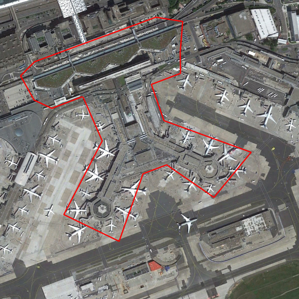 EDDF Terminal 1B Low-poly 3D model_27