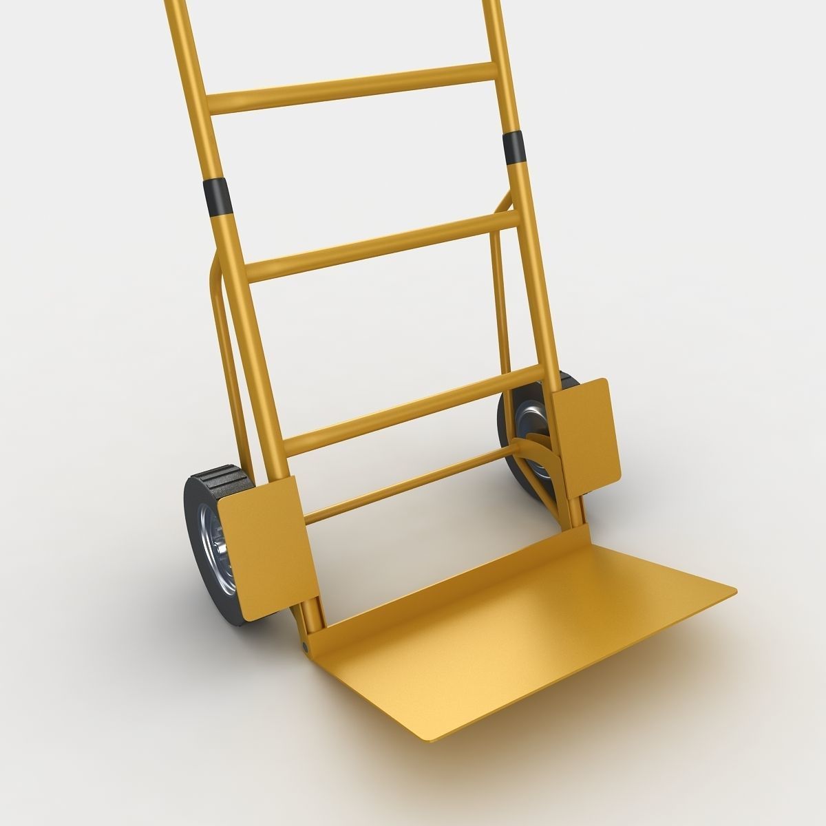 Sack truck 3D model_2
