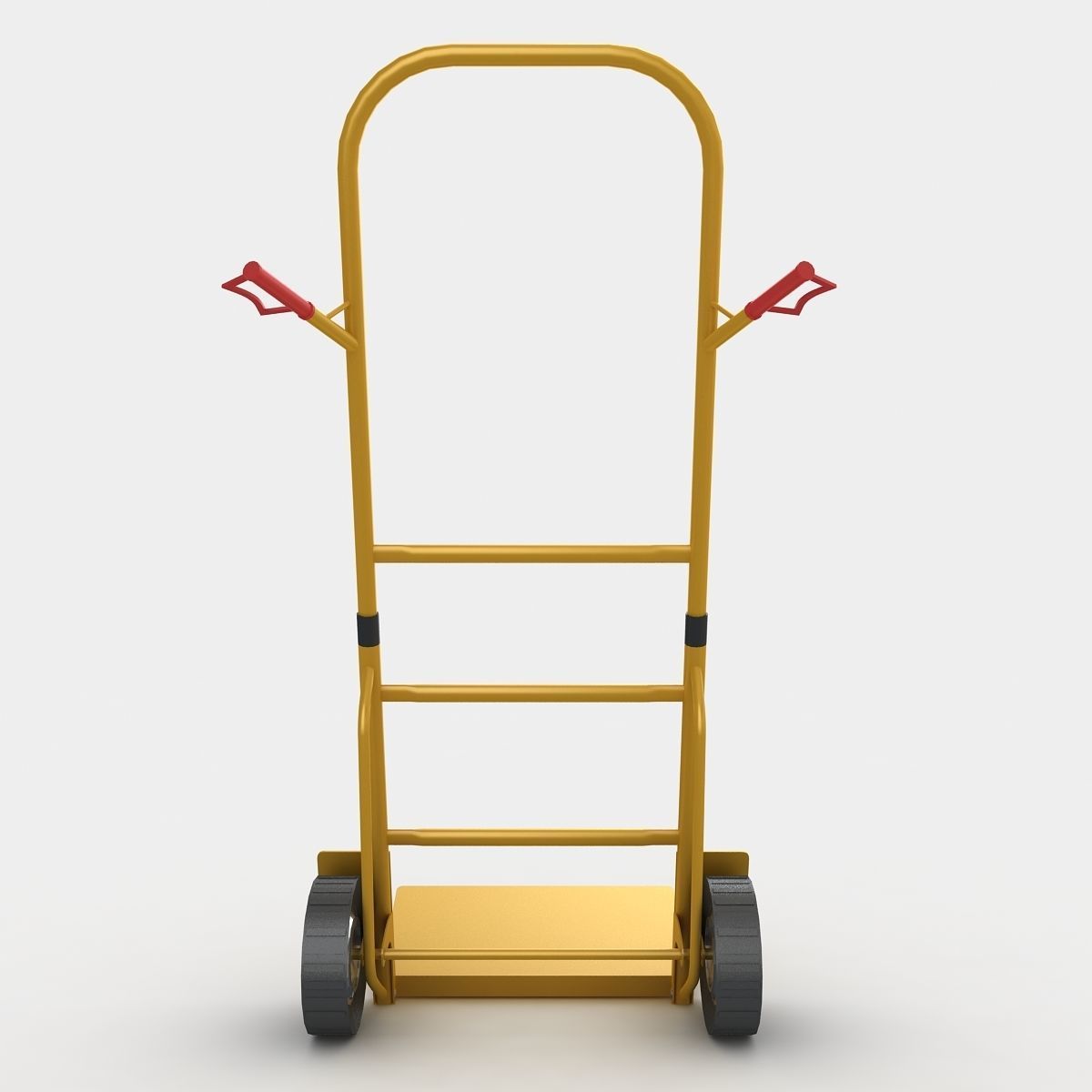 Sack truck 3D model_4