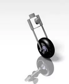 Bike front end Free 3D model