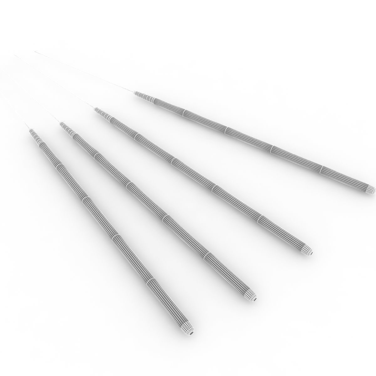 Sparkler Firework 3D model_3