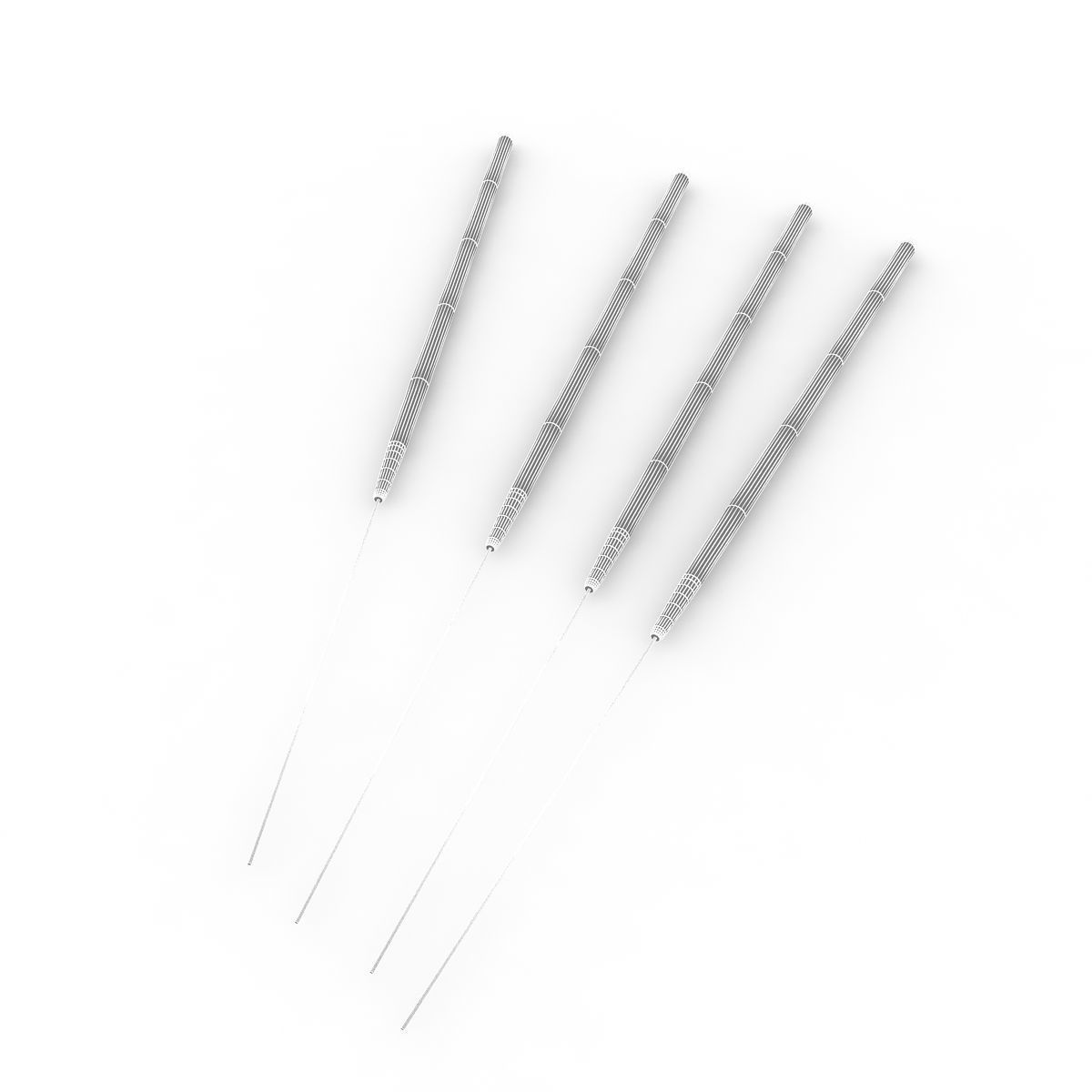 Sparkler Firework 3D model_4