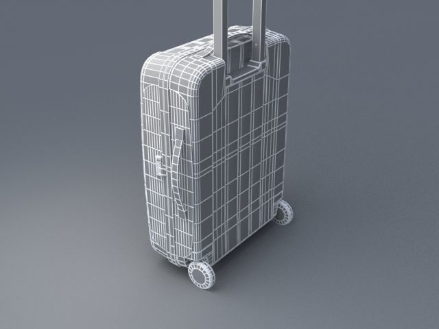 Suitcase Samsonite Velocita Upright 55-20 3D model_16