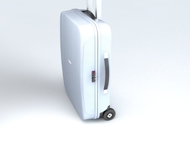 Suitcase Samsonite Velocita Upright 55-20 3D model_4