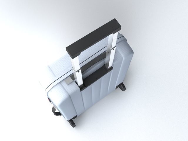 Suitcase Samsonite Velocita Upright 55-20 3D model_6