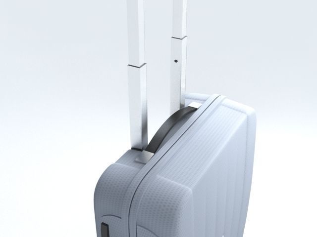 Suitcase Samsonite Velocita Upright 55-20 3D model_10
