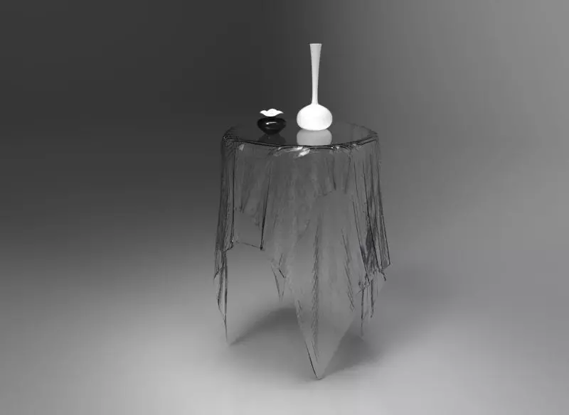 nappe table illusion Free 3D model