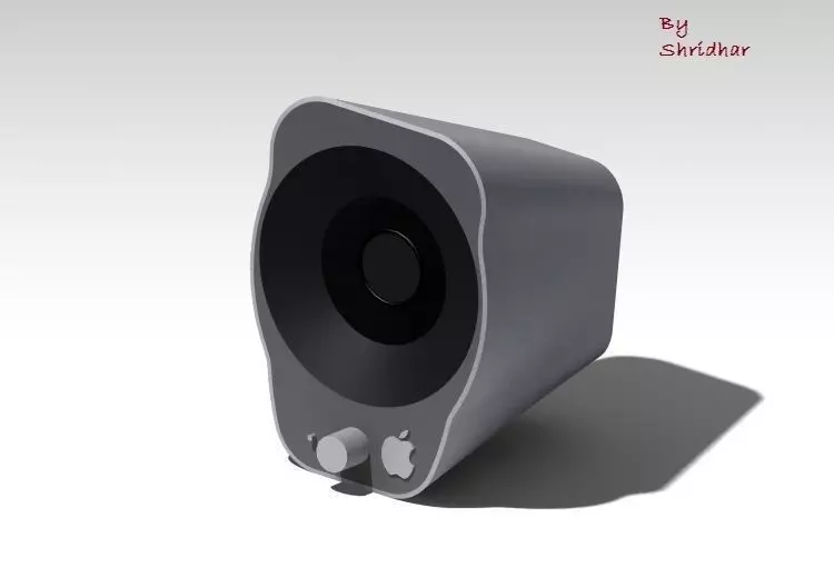 Speakers speaker Free 3D model_0