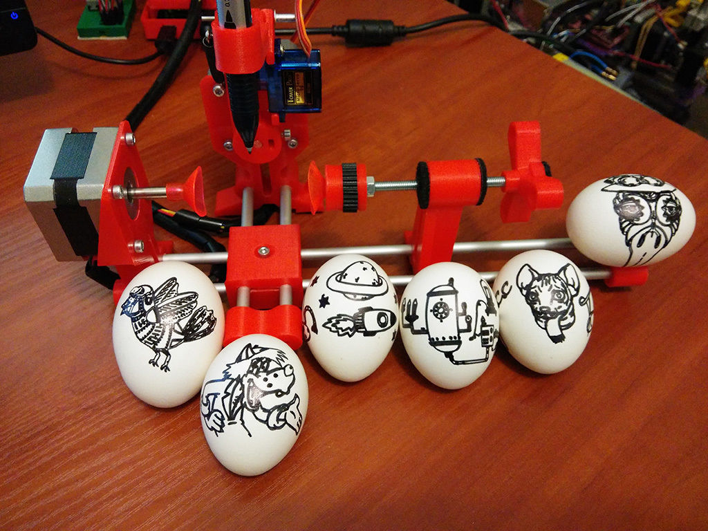 EggBot Easter Egg 3D print model_3