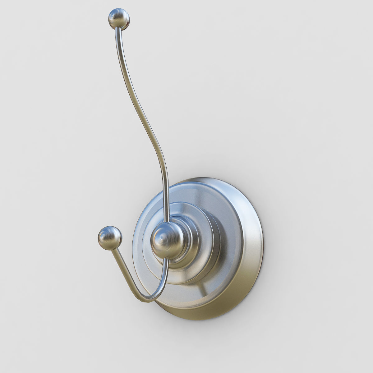 Towel Hook 3D model_1