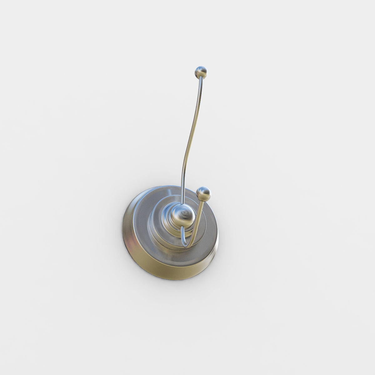 Towel Hook 3D model_2