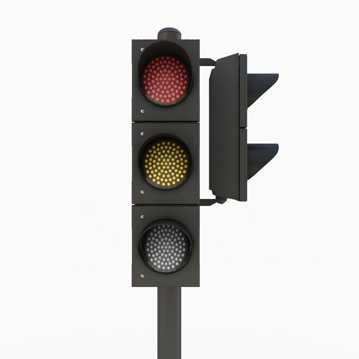 Traffic Light 3D model_5