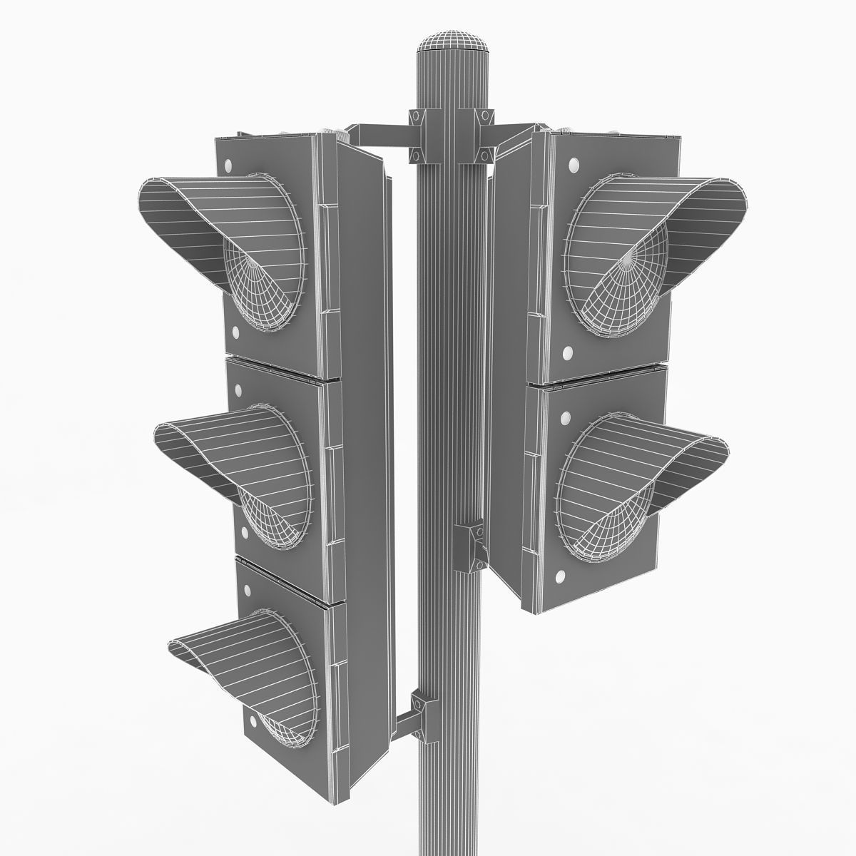 Traffic Light 3D model_11
