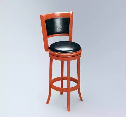 Chair bar stool Free 3D model