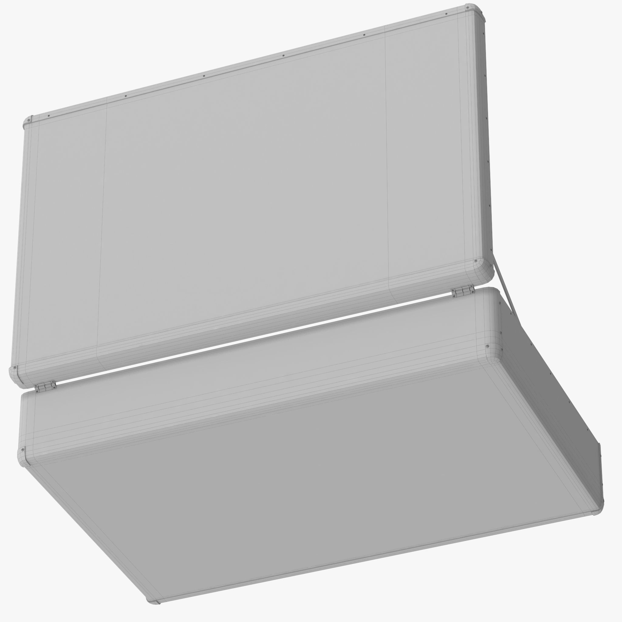 Suitcase with Clothes 3D model_20