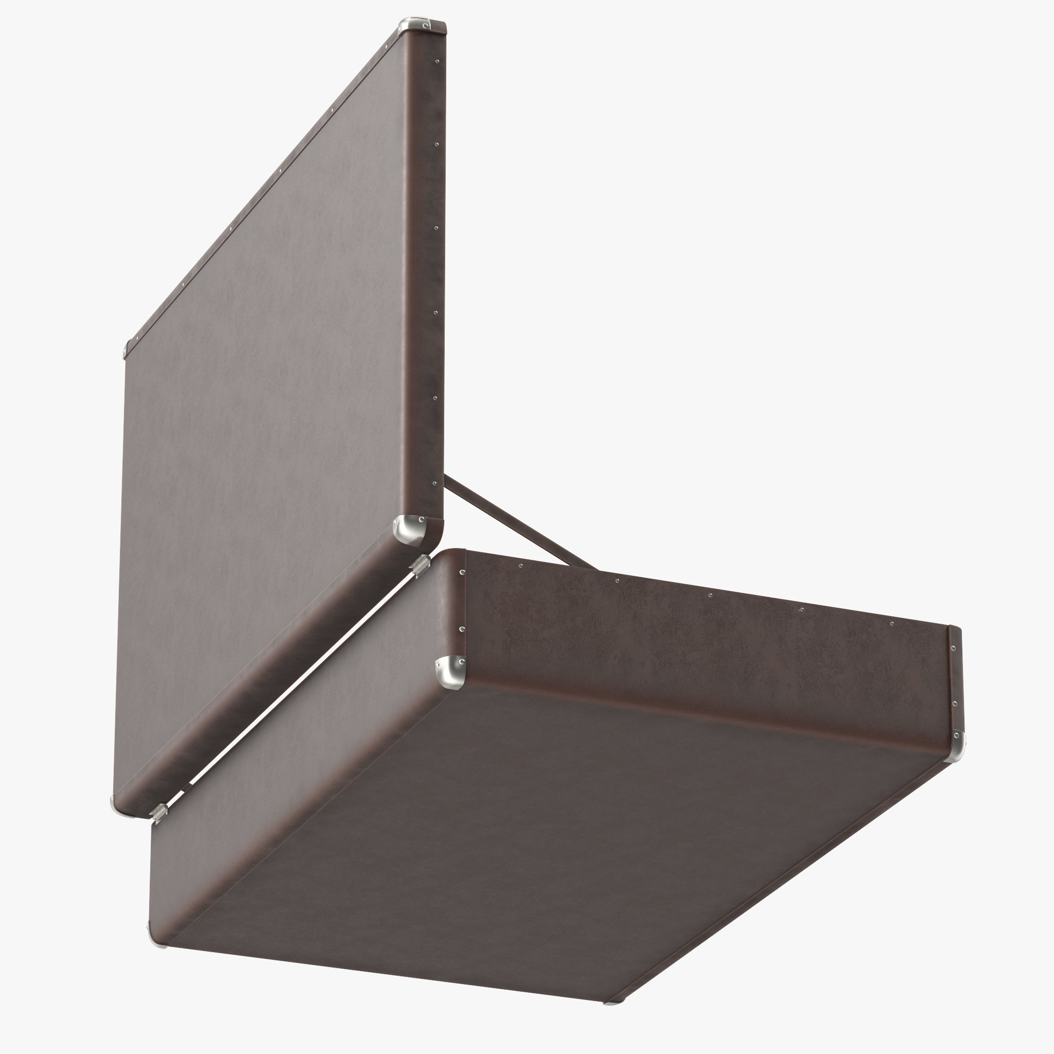 Suitcase with Clothes 3D model_7