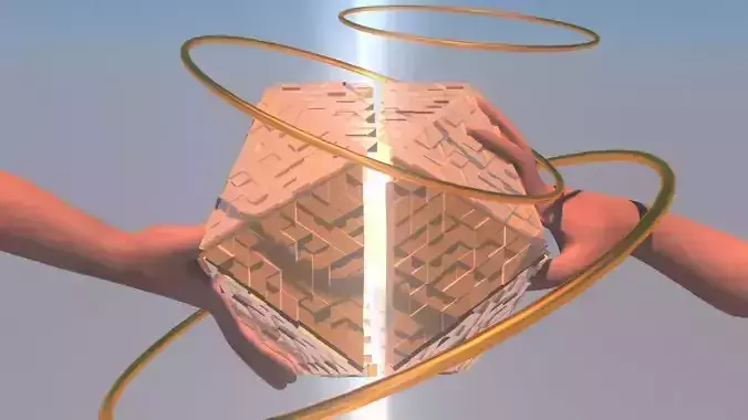 rigged hand Free low-poly 3D model