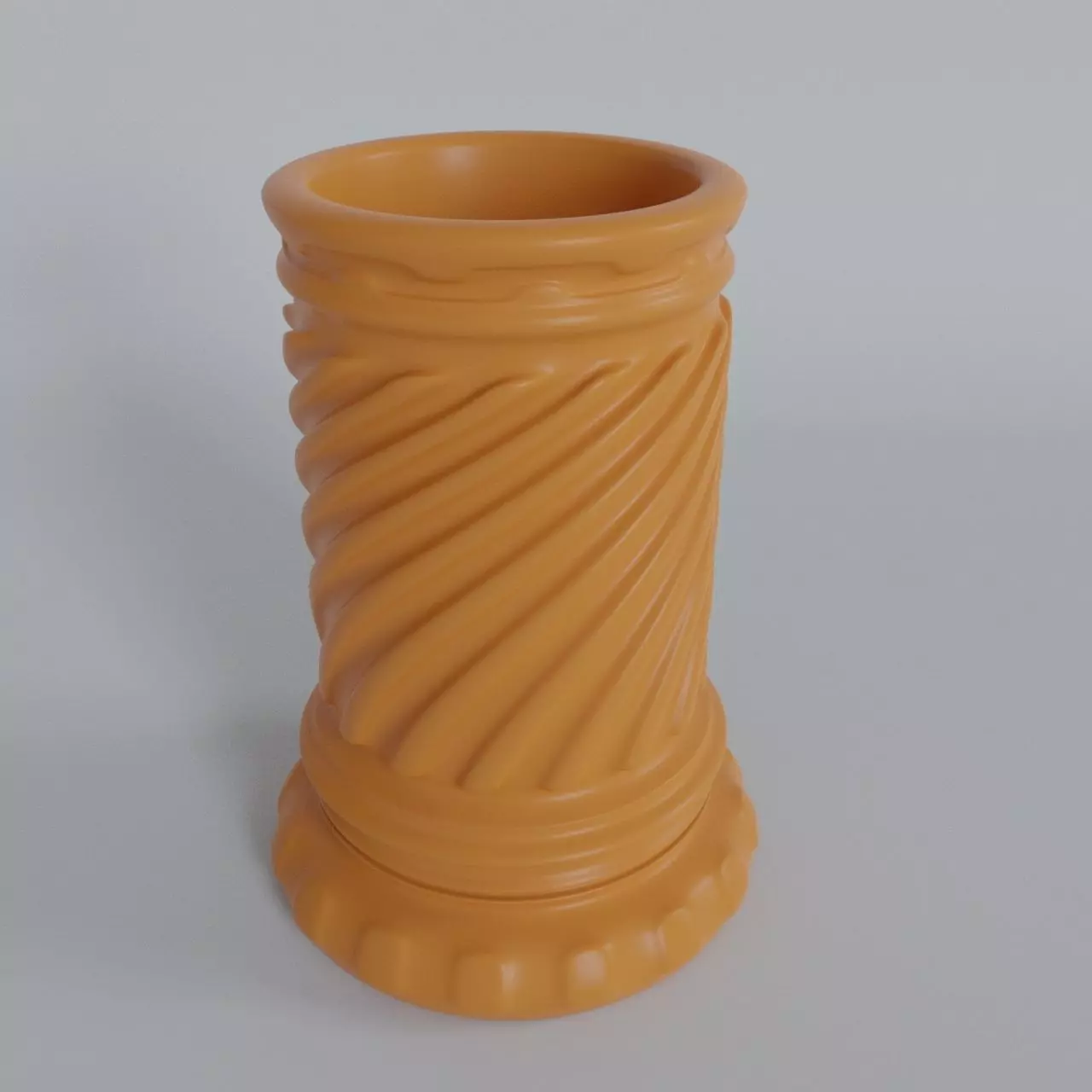 Pen holder in the form of a column Free 3D print model