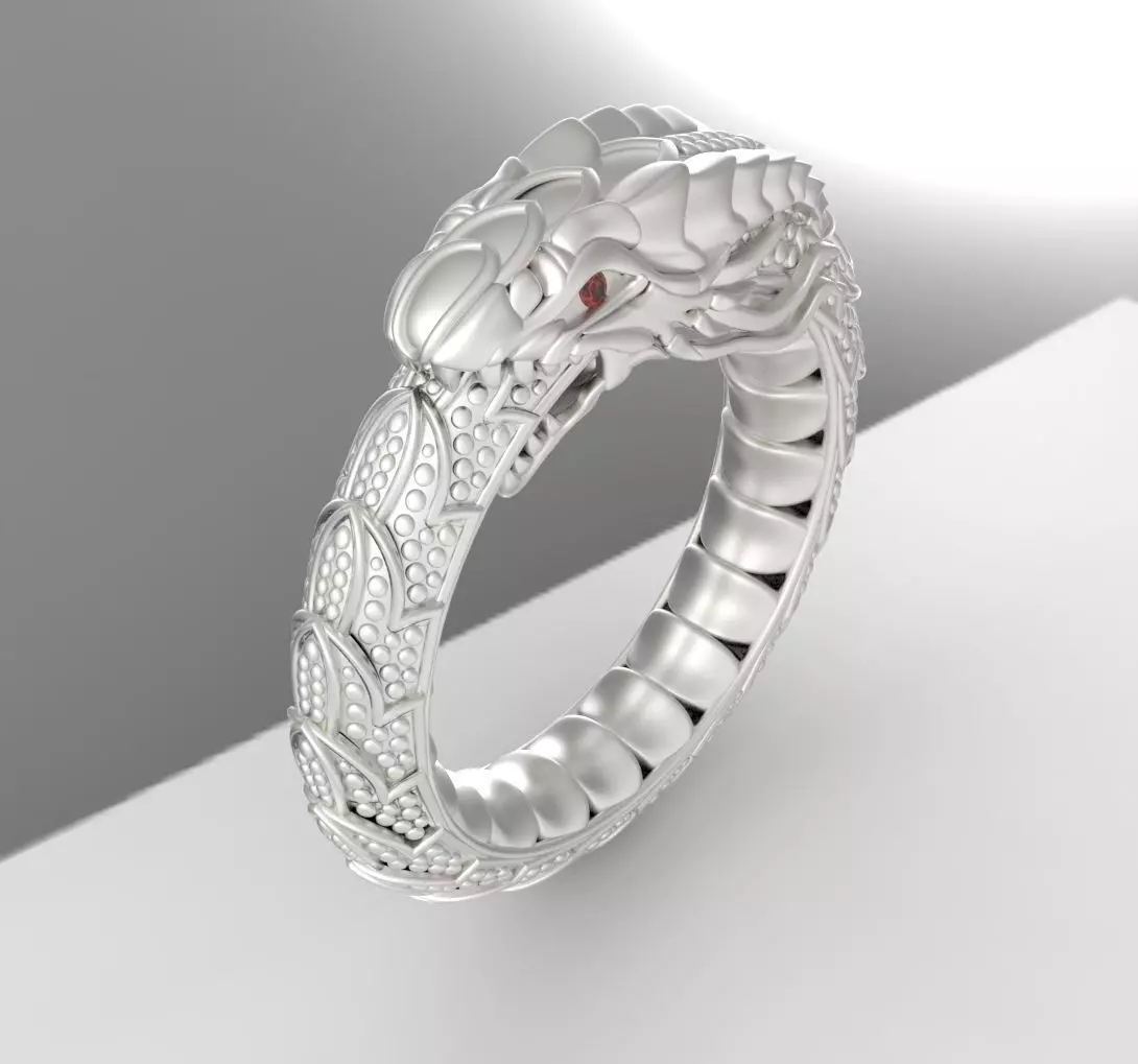 Ring Dragon 3D print model