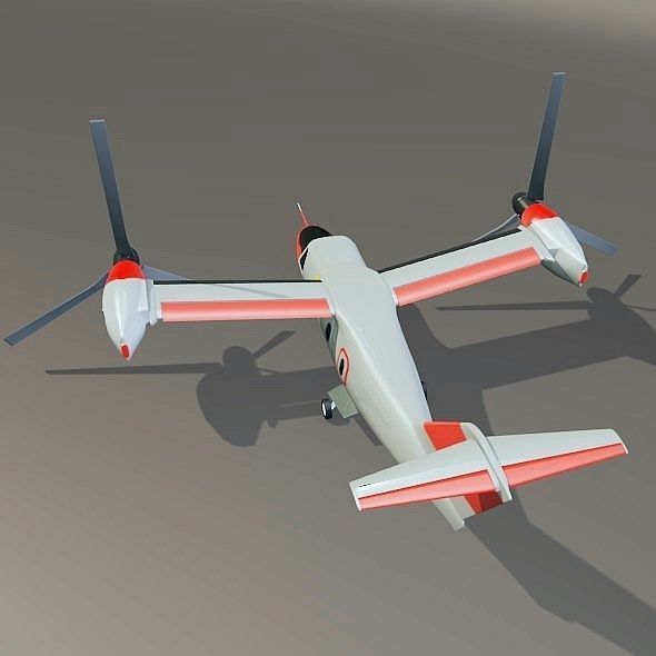 Bell Agusta BA-609 N609AG verticopter 3D model_5