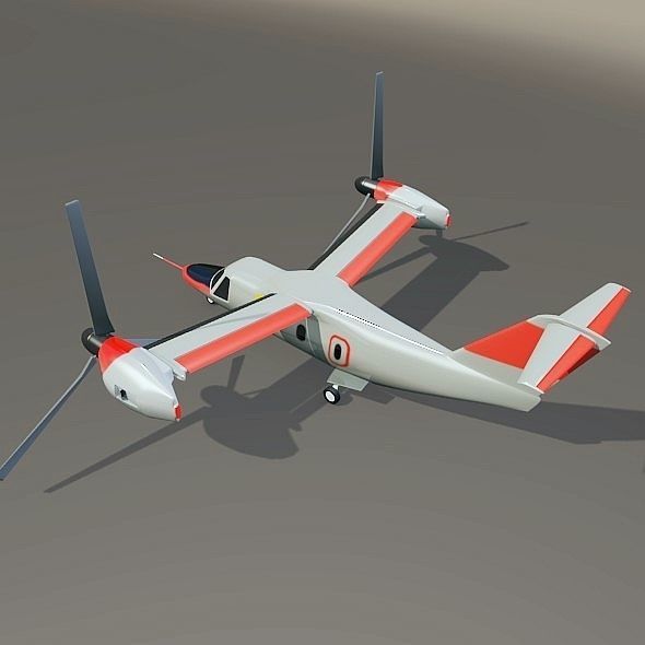 Bell Agusta BA-609 N609AG verticopter 3D model_4
