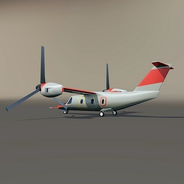 Bell Agusta BA-609 N609AG verticopter 3D model_7