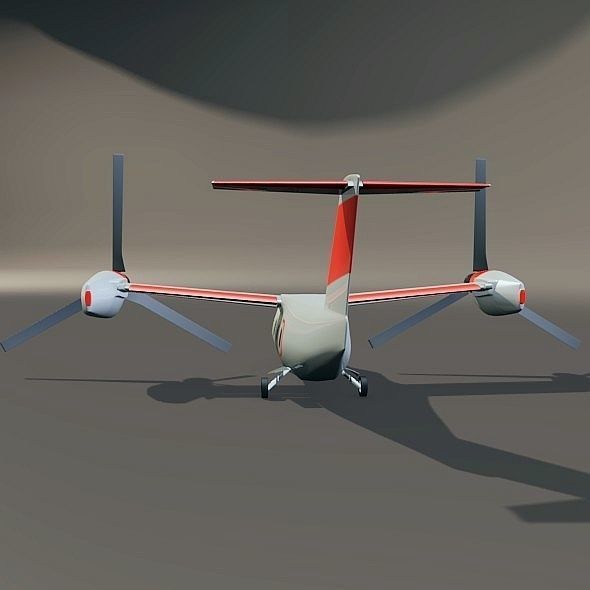 Bell Agusta BA-609 N609AG verticopter 3D model_6