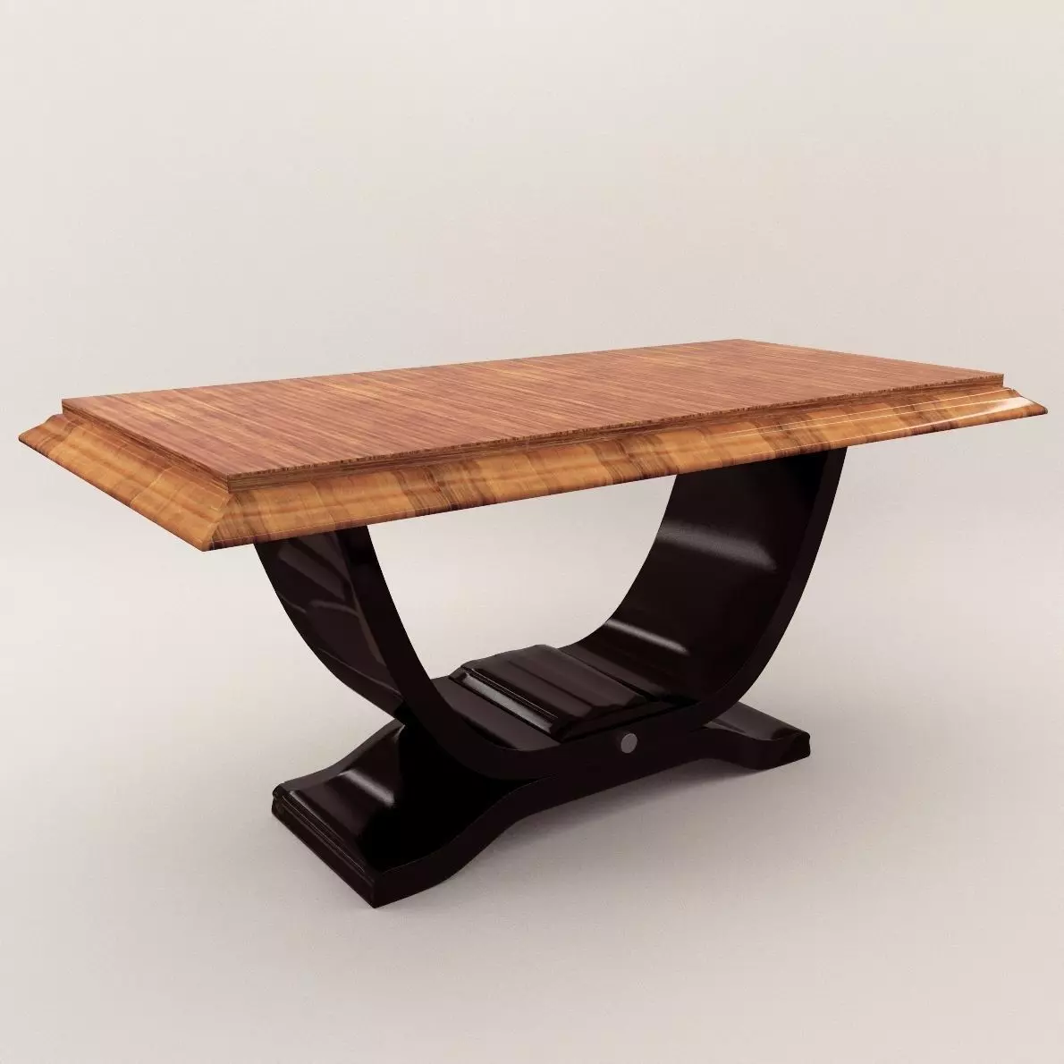 Dining table - Art Deco 1920 3D model_0