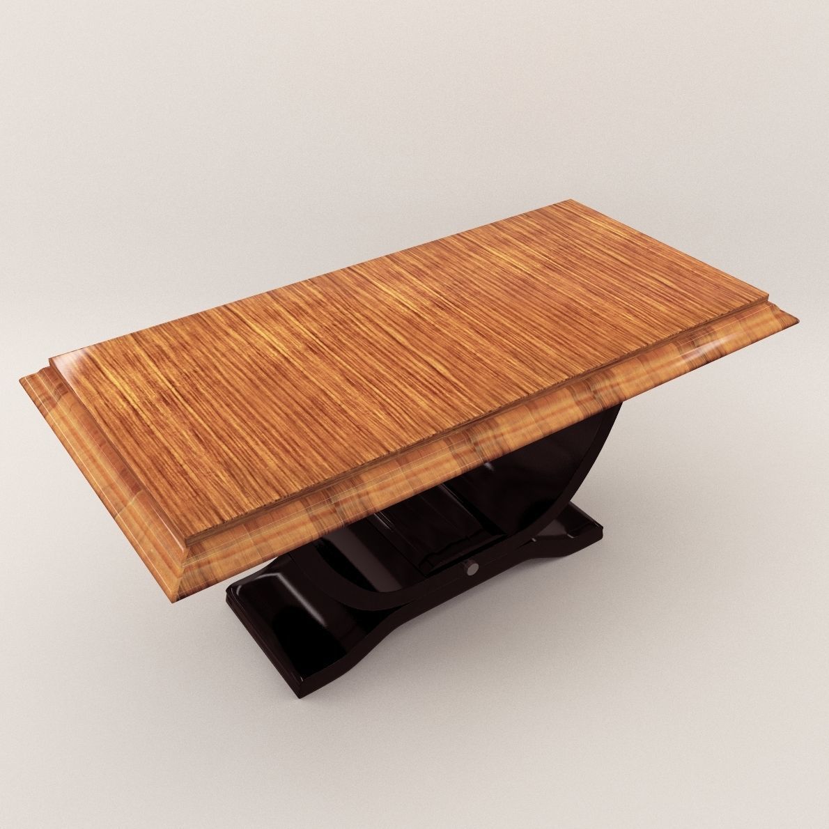 Dining table - Art Deco 1920 3D model_1