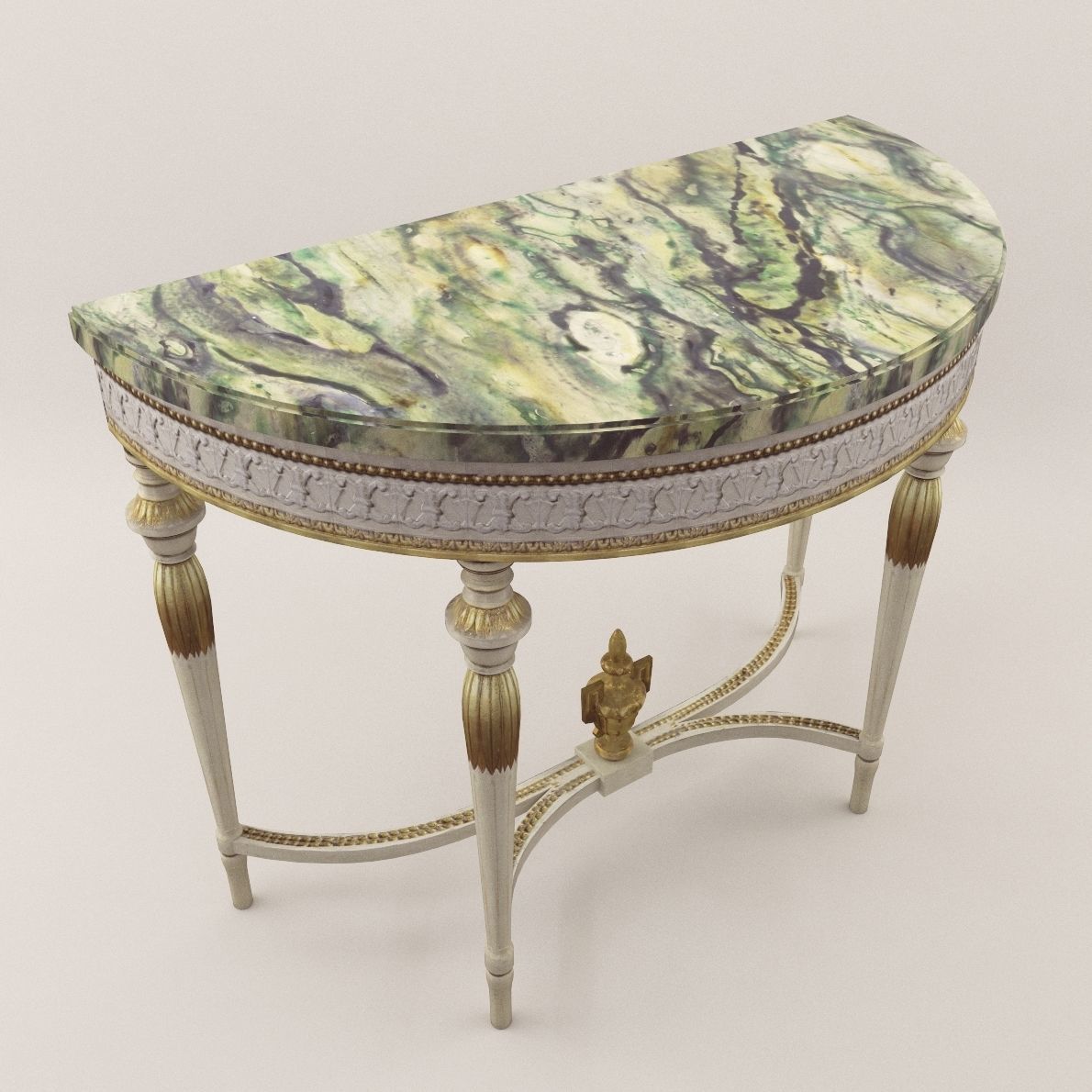 Neoclassical console - Around 1880 3D model_1