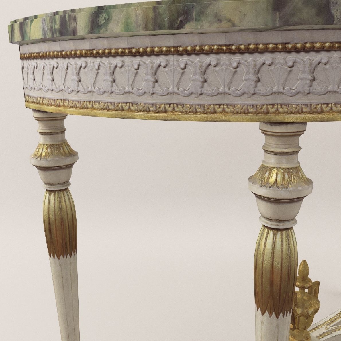 Neoclassical console - Around 1880 3D model_2
