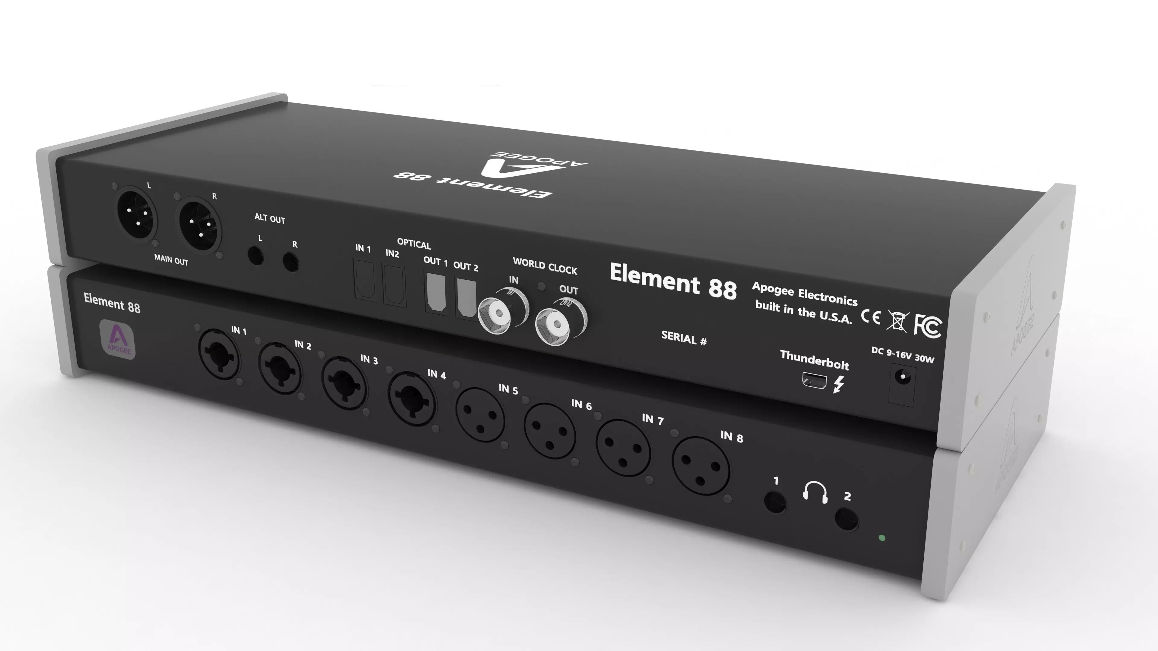 Apogee Element 88 Thunderbolt Audio Interface 3D model_0