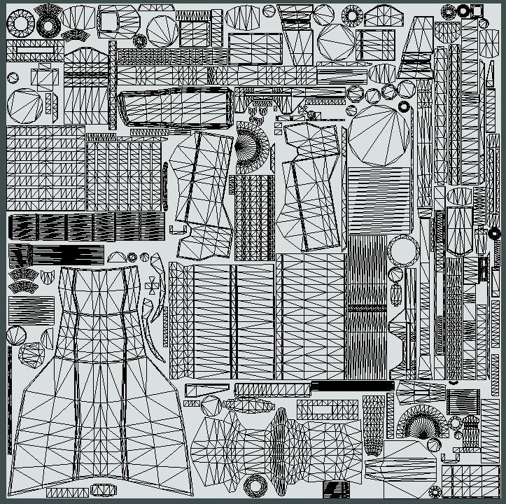 Flamethrower apocalypse weapon Low-poly 3D model_11