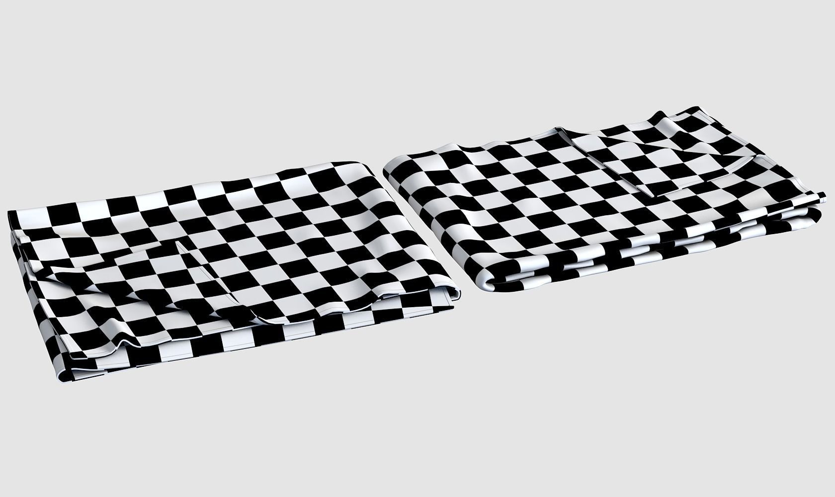Blanket V2 Low-poly 3D model_12