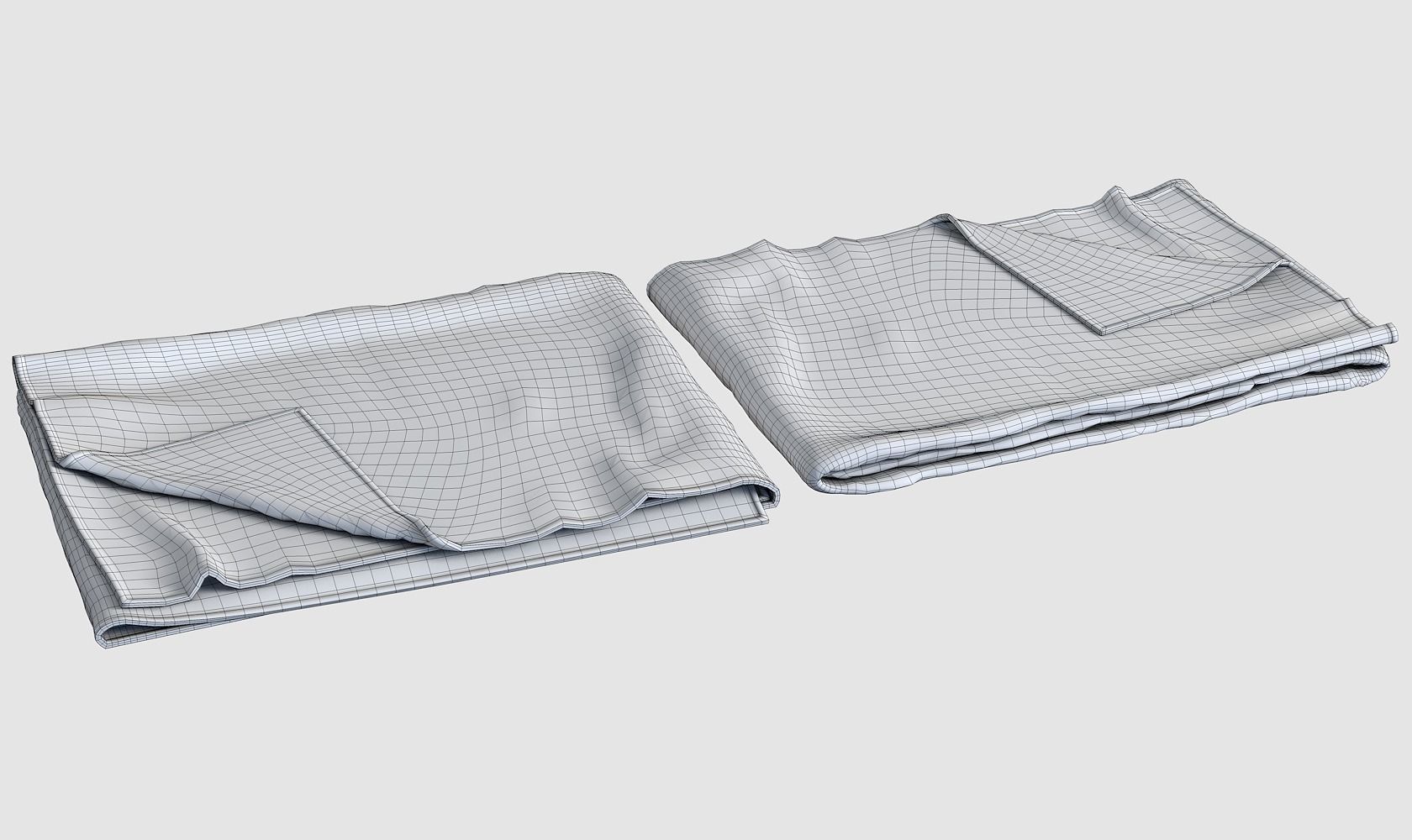 Blanket V2 Low-poly 3D model_11