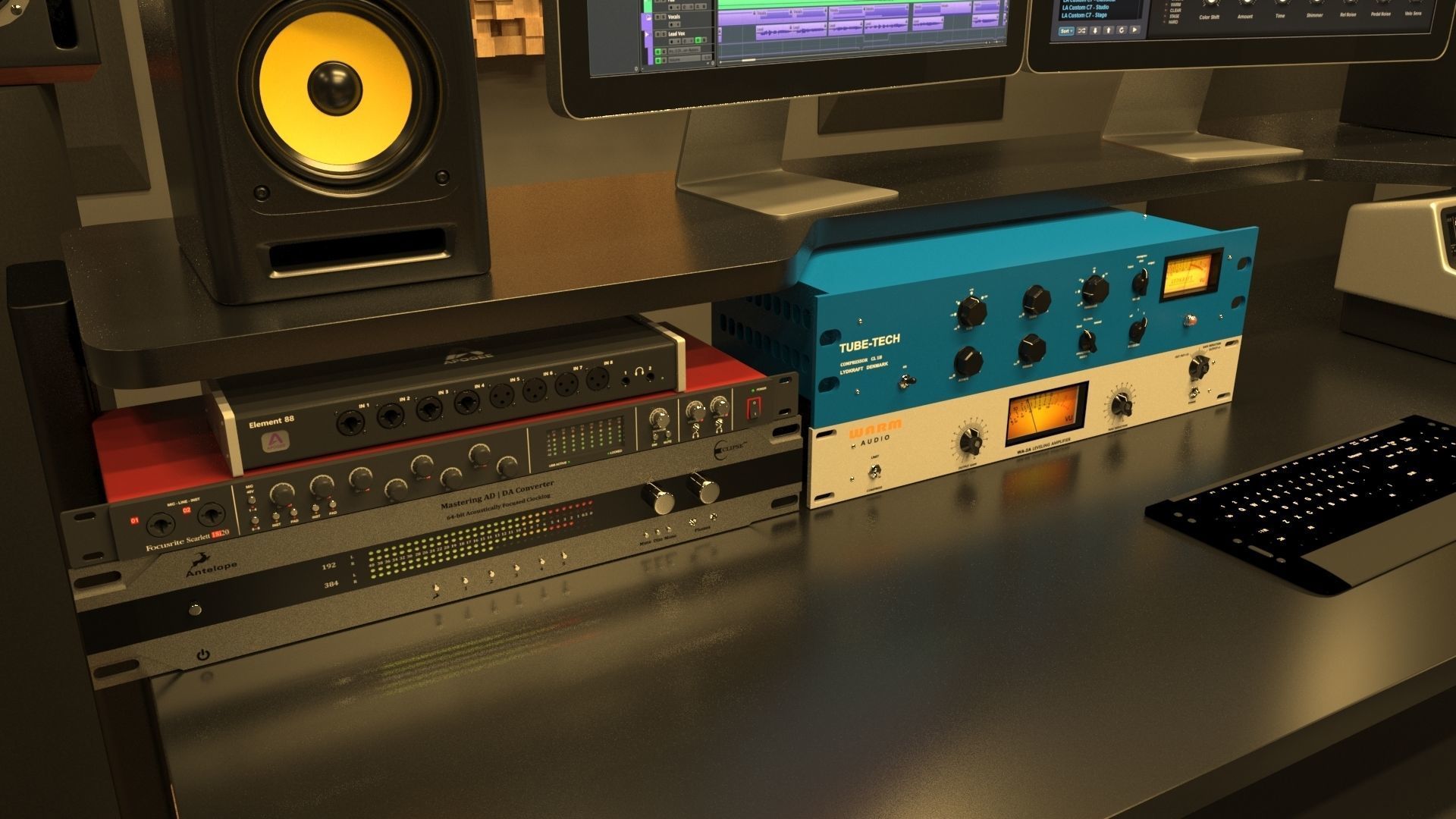 Outboard Gear COLLECTION 3D model_2