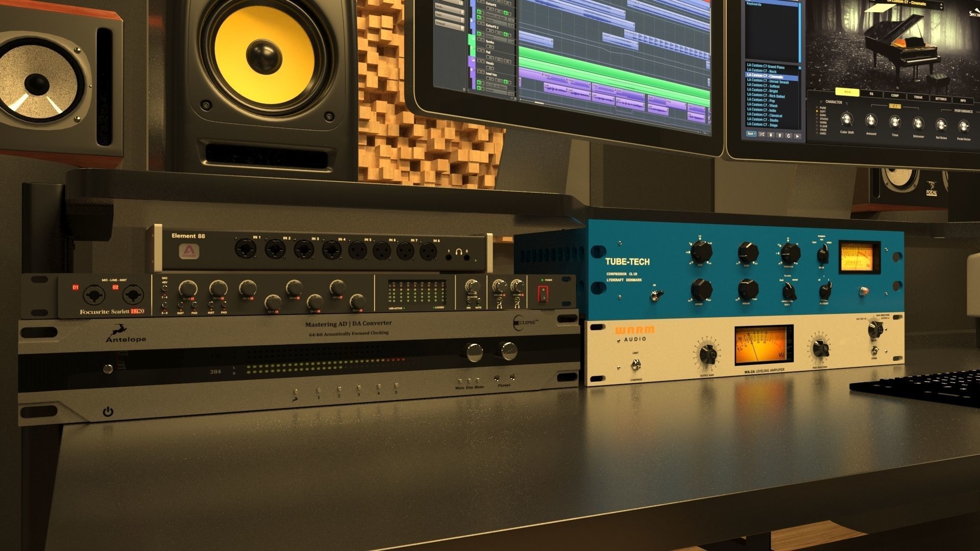 Outboard Gear COLLECTION 3D model_1