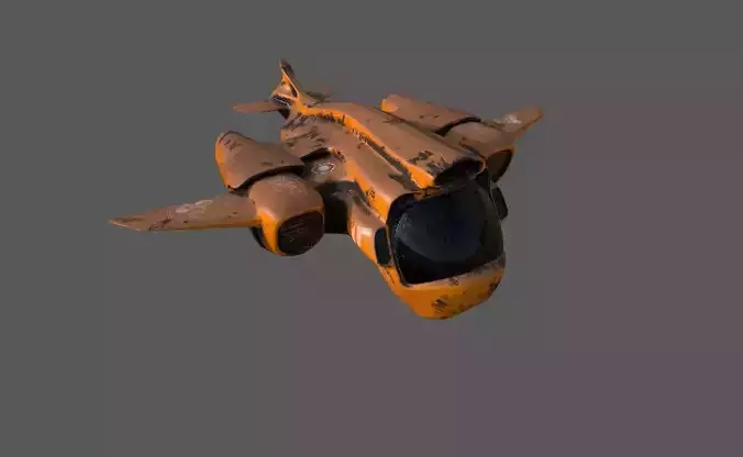 Old Working Spaceship